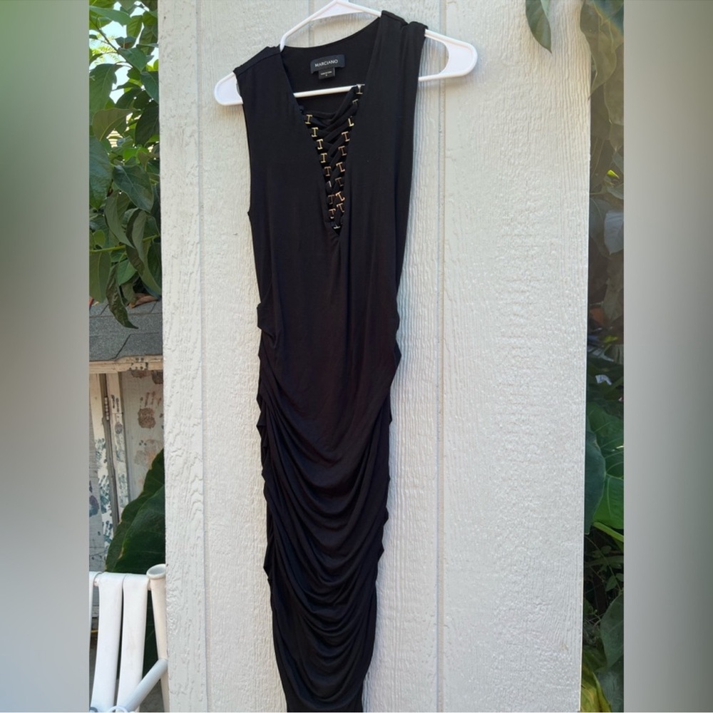 Marciano lace up dress